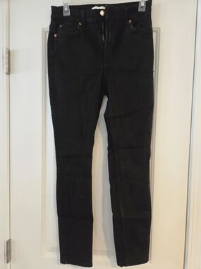 H&M High Waist Black Skinny Jeans